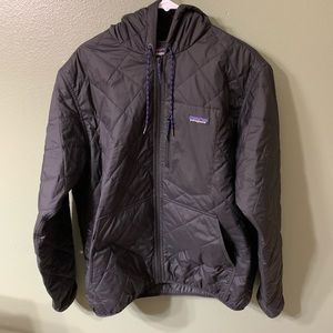 Quilted bomber jacket